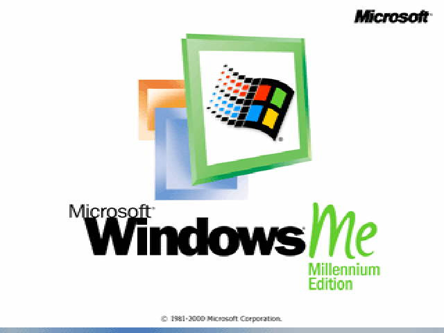 Windows ME загрузочный экран (2000) Windows ME загрузочный экран (2000)