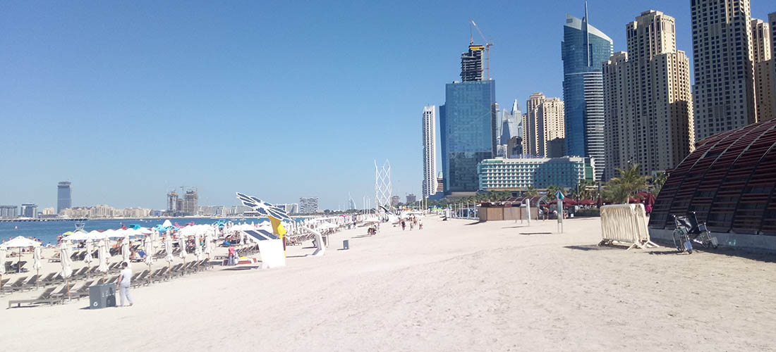 Пляж Jumeirah Beach Residence Пляж Jumeirah Beach Residence