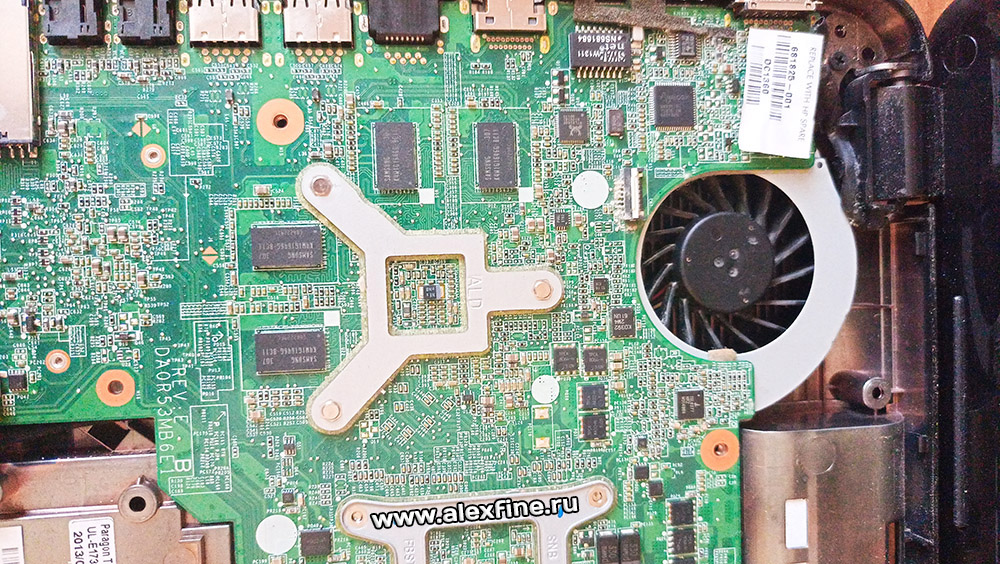 Система охлаждения HP Pavilion g6 Система охлаждения HP Pavilion g6