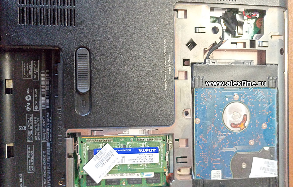 Нижняя крышка HP Pavilion g6 Нижняя крышка HP Pavilion g6