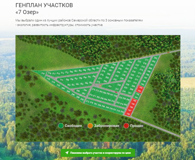 Карта земельных участков на сайте Карта земельных участков на сайте